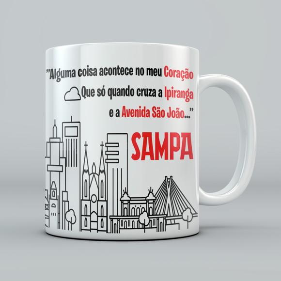 Caneca Cidade de São Paulo Personalizada