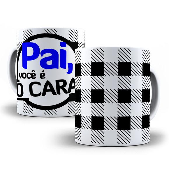 Caneca de Porcelana Dia dos Pais Personalizada