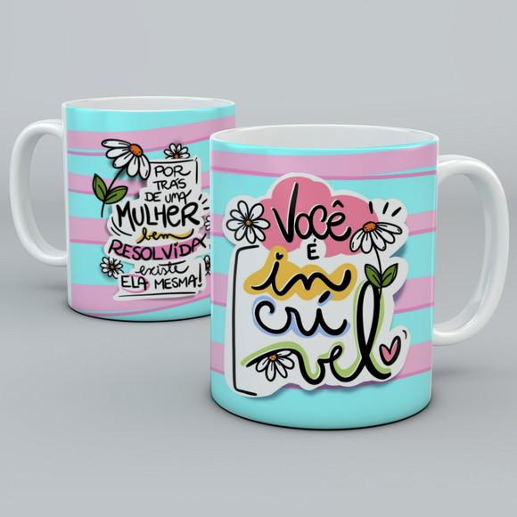 Caneca Dia das Mulheres Personalizada
