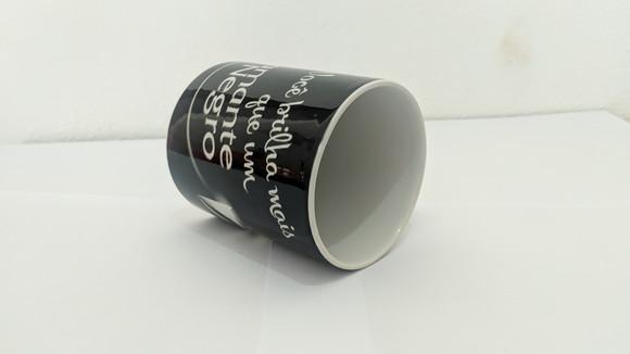 Caneca Diamante Negro Personalizada