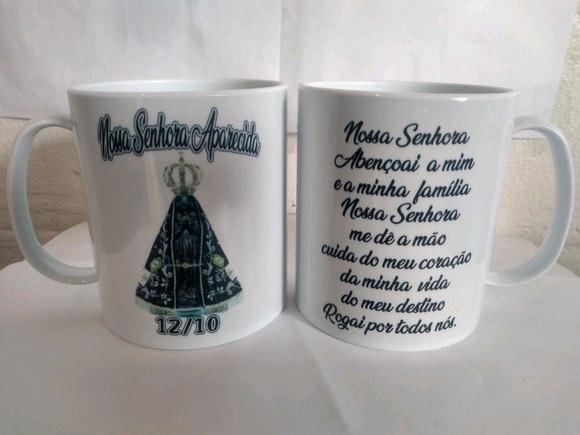Caneca Laser Kit Nossa Senhora Aparecida