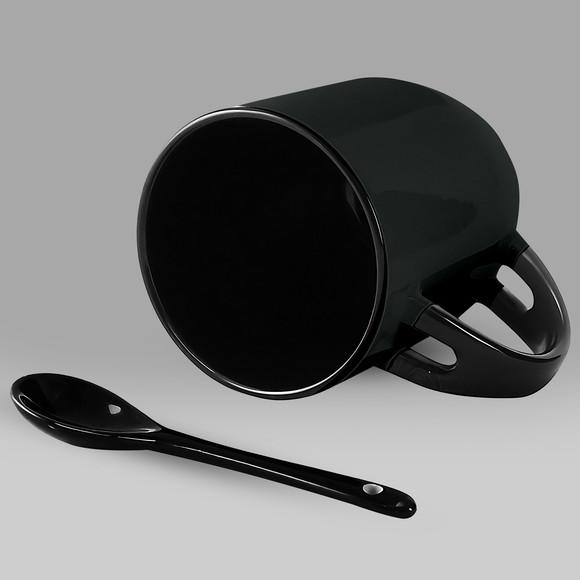 Caneca Mágica Preta Dia das Mulheres Personalizada