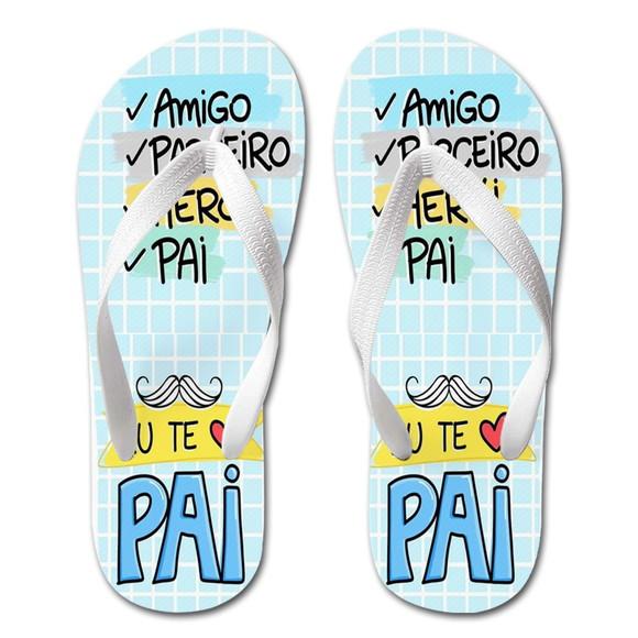 Chinelo Dia dos Pais Personalizado
