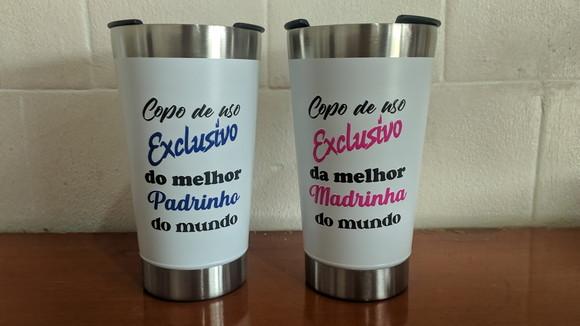 Copo Térmico Branco Personalizado