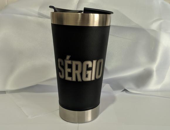 Copo Térmico Preto Personalizado