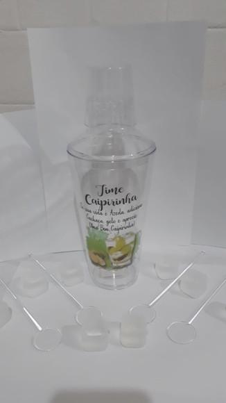 Coqueteleira Acrílica c/ Gelo Ecológico