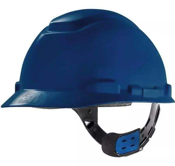 Kit 6 Capacetes 3m Azul e Amarelo Personalizado