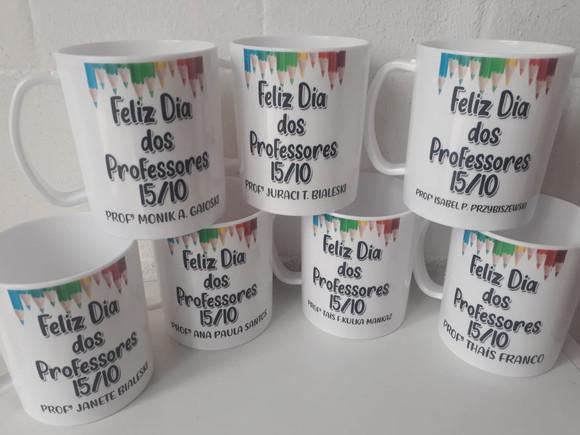Kit Caneca Laser Dia dos Professores Personalizada