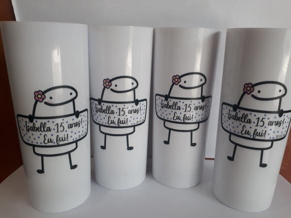 Kit Long Drink 15 Anos Personalizado