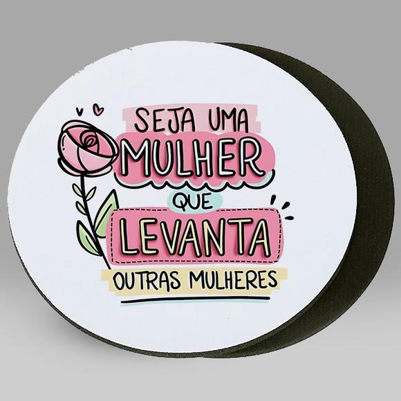 Mouse Pad Dia das Mulheres Personalizado