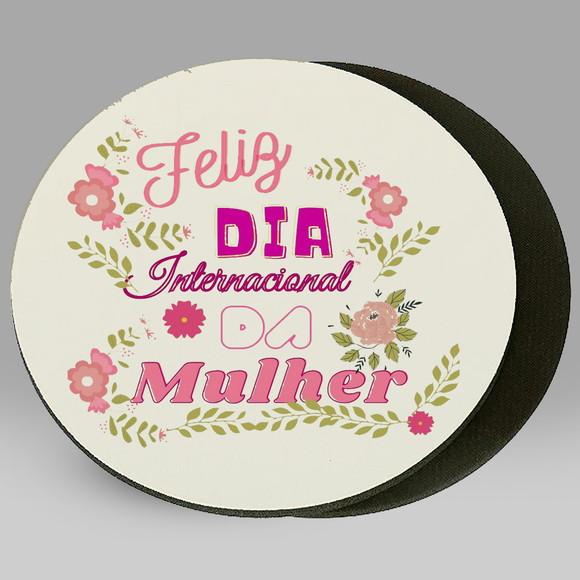 Mouse Pad Dia das Mulheres Personalizado