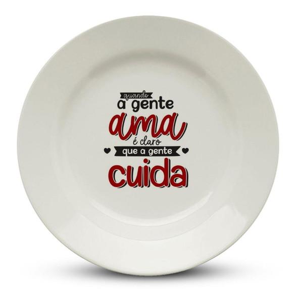 Prato Dia dos Namorados Personalizado