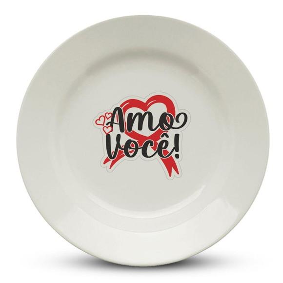 Prato Dia dos Namorados Personalizado