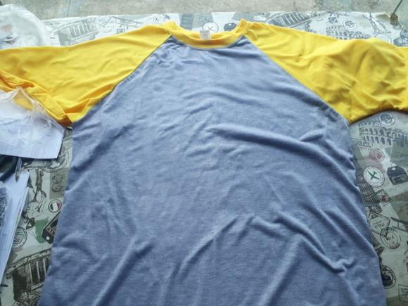 Raglan Cinza/preta