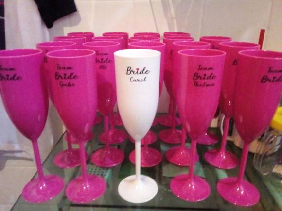 Taça de Champanhe Kit Personalizado