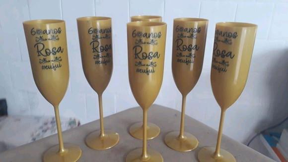 Taça de Champanhe Kit Personalizado