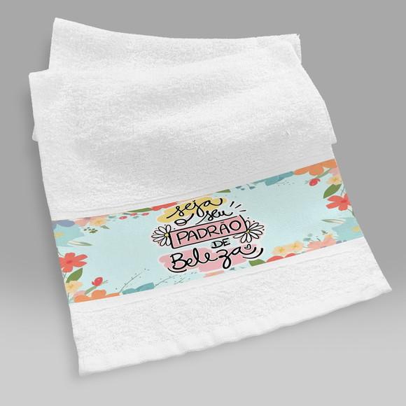 Toalha Lavabo Dia das Mulheres Personalizada