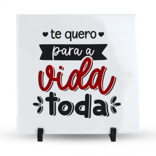 Azulejo Dia dos Namorados Personalizado