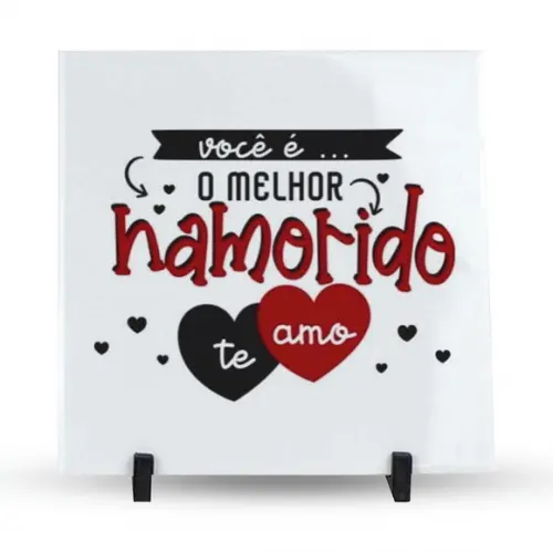 Azulejo Dia dos Namorados Personalizado