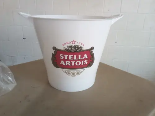 Balde de Gelo Branco Personalizado