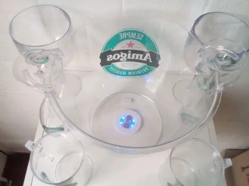 Balde de Gelo com LED Personalizado