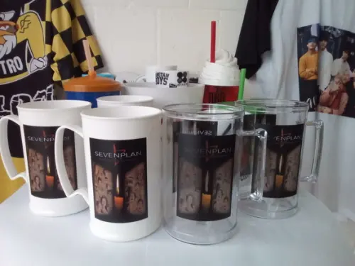 Caneca Acrílica 350ml Kit Personalizado