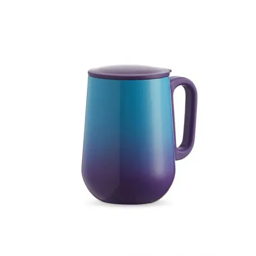 Caneca Bicolor Parede Dupla 250 ml