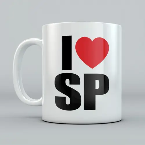 Caneca Cidade de São Paulo Personalizada