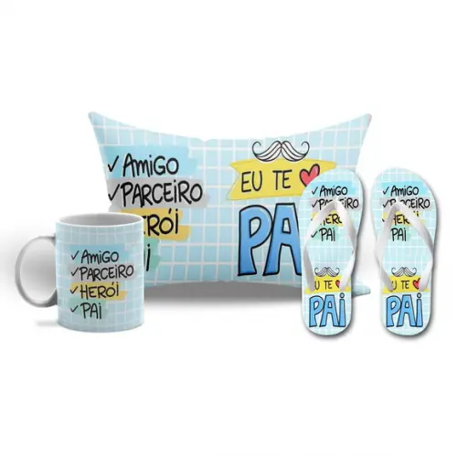 Caneca Kit Dia dos Pais Personalizada