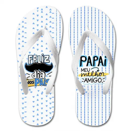 Chinelo Dia dos Pais Personalizado