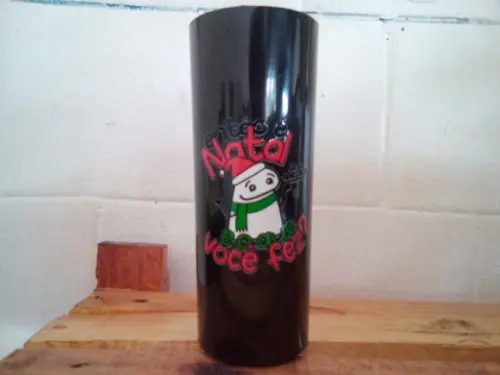 Copo Long Drink Preto Personalizado