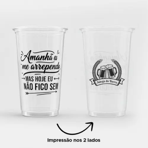 Copo Descartável 700ml- 100 un