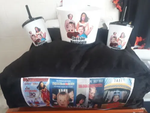 Kit Pipoca Duplo Personalizado