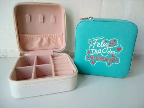 Mini Porta Jóias Portátil