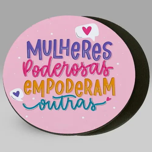 Mouse Pad Dia das Mulheres Personalizado