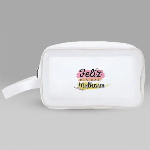 Necessaire de Pvc Dia das Mulheres Personalizada