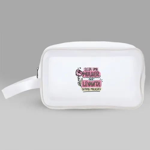 Necessaire de Pvc Dia das Mulheres Personalizada