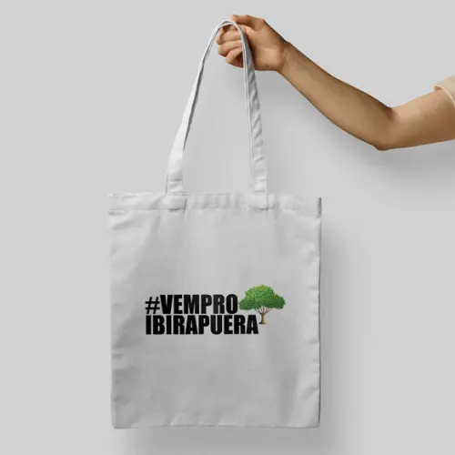 Sacola Eco Bag Eu Amo Sp Personalizada