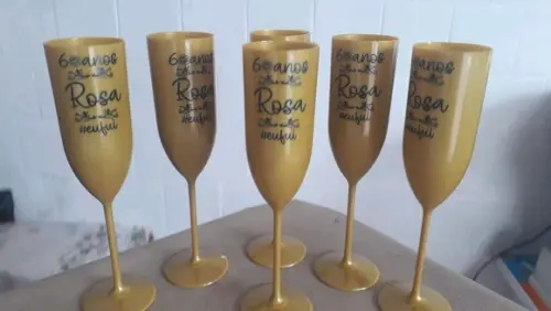Taça de Champanhe Kit Personalizado