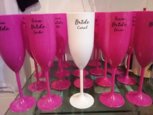 Taça de Champanhe Kit Personalizado
