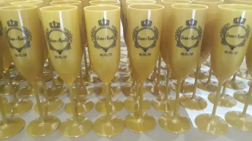 Taça de Champanhe Kit Personalizado