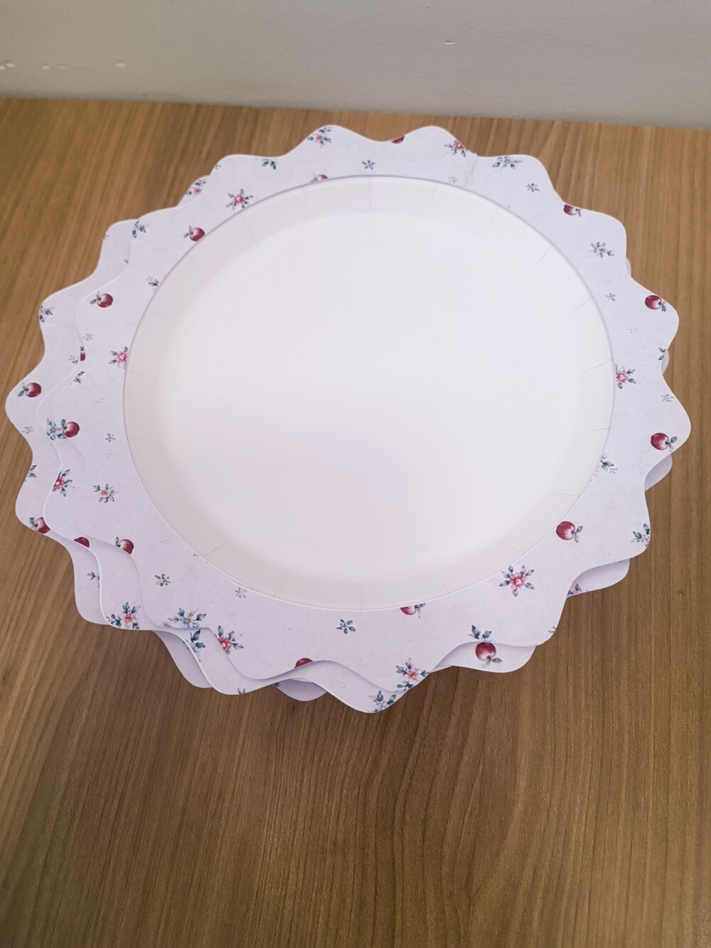Pratos personalizados descartáveis Branca de Neve