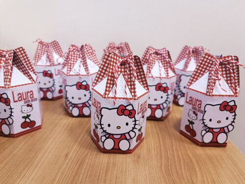 Caixa Saco Hello Kitty