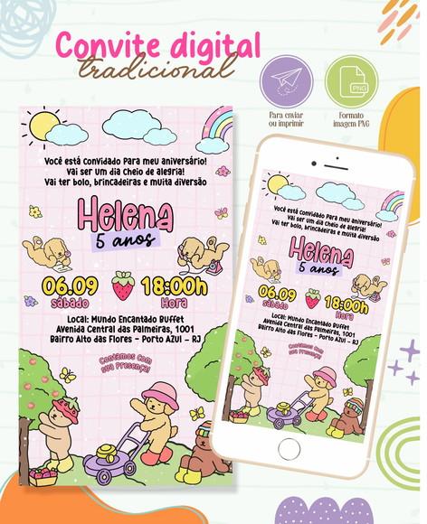 Convite Digital Bobbie Goods