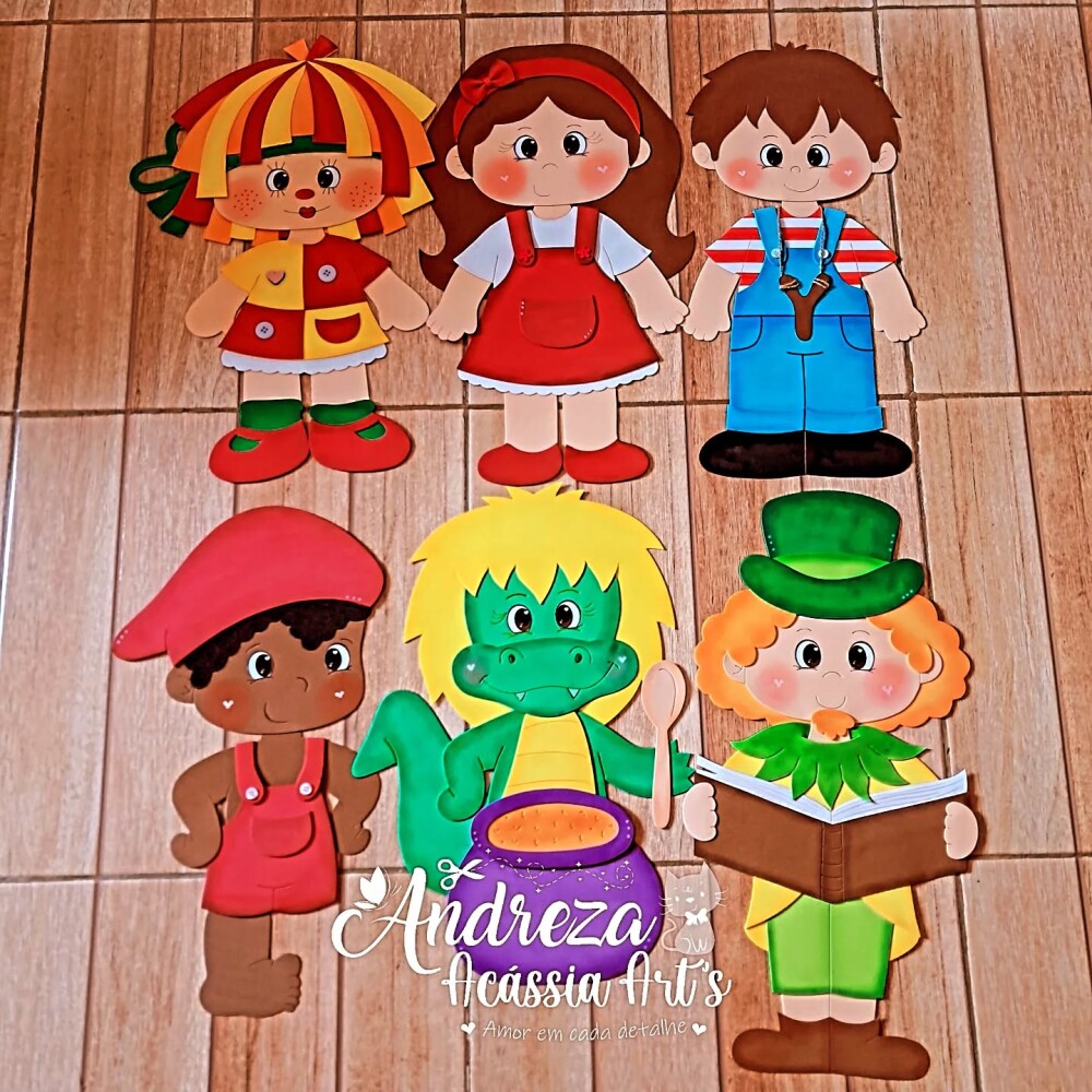 KIT PERSONAGENS SÍTIO