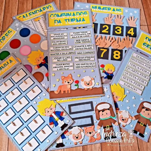 Kit 7 Painéis P. Príncipe