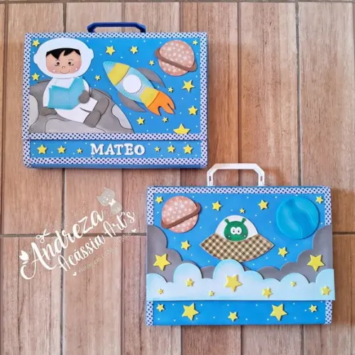 Maleta Viajante Astronauta
