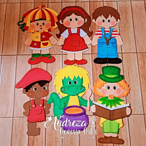 kIT PERSONAGENS SÍTIO
