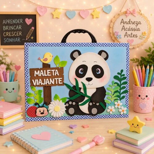 Maleta Viajante Panda