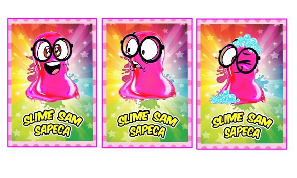 Apliques de Parede Sam Slime Sapeca